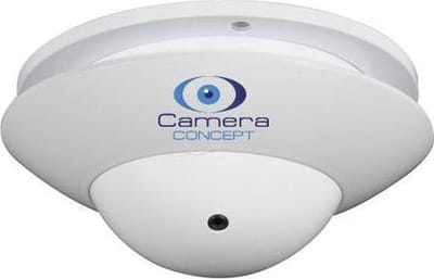 1/3" CC-SPY05-Q CCD 480TVL, buiten(outdoor), vandaalbestendig, 3.7mm vaste lens