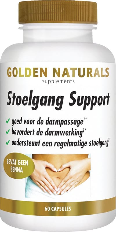 Golden Naturals Stoelgang Support (60 veganistische capsules)