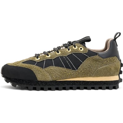 AllSaints Nevis Sneaker Khaki Green/black Taglia: 42 | Sneakers Outlet | Uomo | Marrone