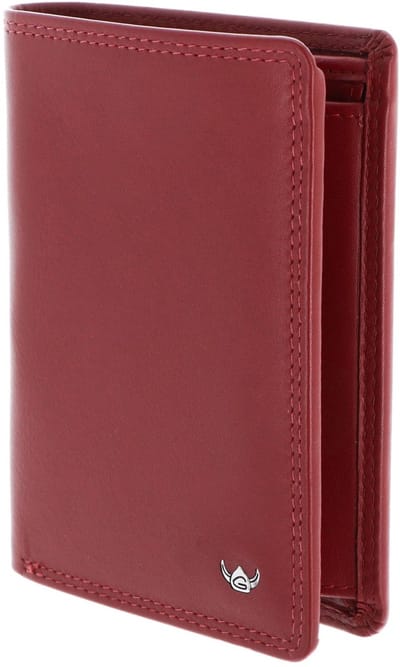 Golden Head Leren portemonnee Polo RFID Protect Kombischeintasche 1348 Rot donkerrood