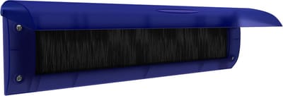 Brievenbusklep blauw | Binnenbriefplaat blauw transparant | Brievenbusborstel blauw met klep | door-line brievenbus