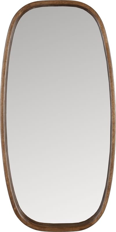 Housecraft Living Nyko Spiegel/ Wandspiegel Hout Bruin 80x40 cm (M) Bruin