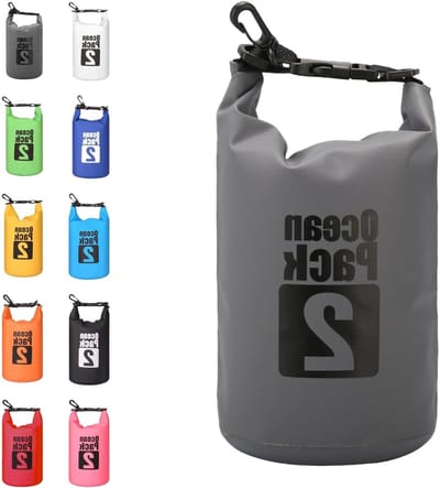 Waterdichte Tas voor Diverse Maten 2L tot 30L, Verstelbare Schouderriem en Ideaal voor Outdoor Activiteiten