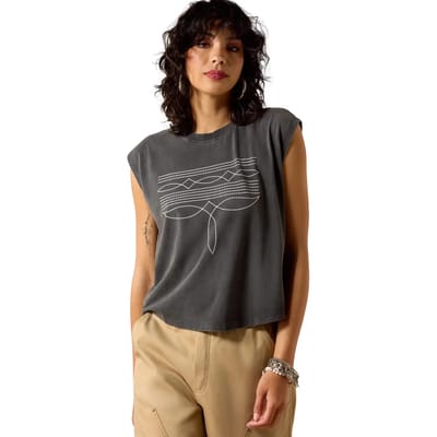 Dames mouwloos T-shirt Ariat Dallas