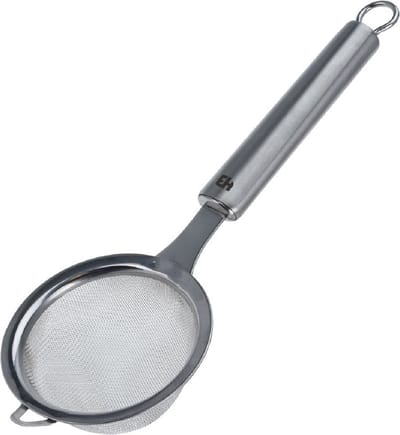 Excellent Houseware Mini zeefje van RVS - Dia 9 cm - keukenbenodigdheden - Keukengerei