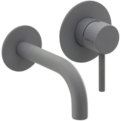 Herzbach DEEP GREY concealed basin mixer 16 cm 23.203756.1.06