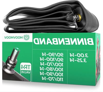 Binnenband Scooter - Pitbike Dirtbike - Onderdeel Vervangen - Sterk Butyl Rubber - 14 inch - Zwart