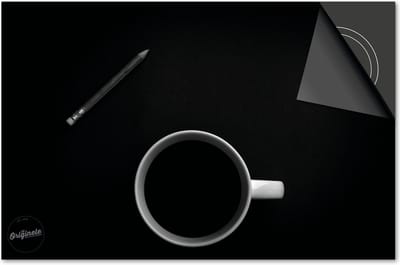 Inductie beschermer 60x60 - afdekplaat inductie mat - Dietrix Kookplaat beschermer - Exclusief - Zwart - Koffie en bon flatlat