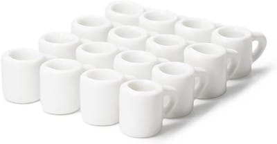 Miniatuur Koffiekopjes Set voor Poppenhuis, 16 Delig
