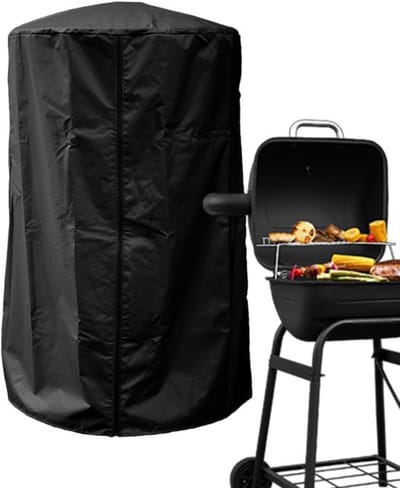 VHV - Terrasverwarmer hoes - Beschermhoes - Buitenverwarming hoes - Waterdichte beschermhoes - Weerbestendige hoes - Stofhoes verwarming - Hoes voor terrasverwarmer - 96.5x61x61 cm - Dubbellaagse hoes - Voor tuin - Voor terras - Voor buitenopslag
