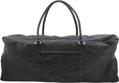 Kit bag 62x22x22 cm 100% katoen iyengar yoga zwart