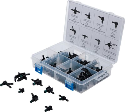 BGS Assortiment diesel-retourleidingsconnectoren 85 delig