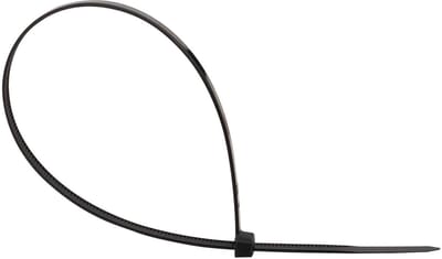 Q-CONNECT kabelbinder | ft 300 x 4 | 8 mm | pak van 100 stuks | zwart