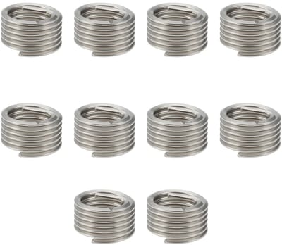Cosensi- Draadinsert M12 x 1,75 mm - 10x Roestvrij Staal - Schroefdraad Reparatieset - Waterdicht - Duurzaam - Geschikt voor Motorreparatie - Schroefdraadreparatie