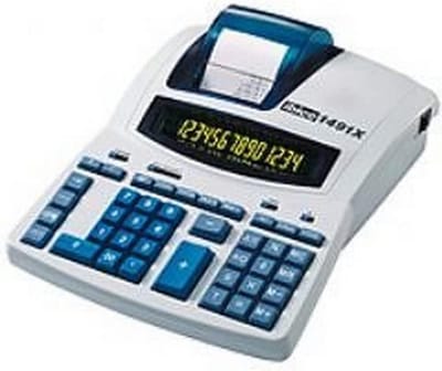 Professionele Desktop Rekenmachine met Stroomaansluiting - Groot Display en Tweepolige Weergave