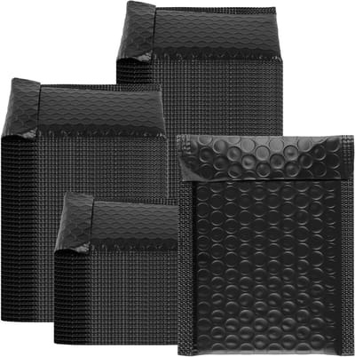 100 Stuks A6 Bubbel Enveloppen 4x7 Inch (11x17cm) Zelfklevende Verpakkingen voor Verzenddoeleinden, Ideaal voor Kleine Bedrijven en Bescherming van Inhoud