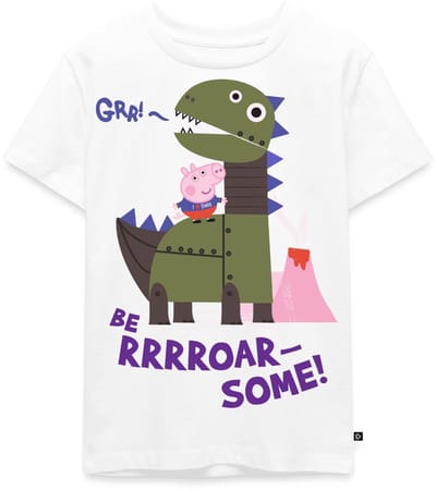Peppa Pig Dinosaurs Lover Premium T Shirt Kinderen