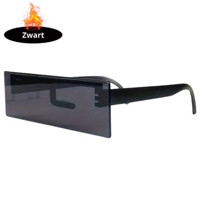 Livano - Festival Bril - Rave - Space - Techno - Freaky Glasses - Heren - Dames - Zonnebril - Zwart