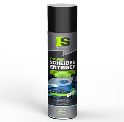 Spraytive 1x 500ml power ruitenontdooier - ontdooispray voor autoruiten & sloten, secondensnel tot -20°C, materiaalvriendelijk