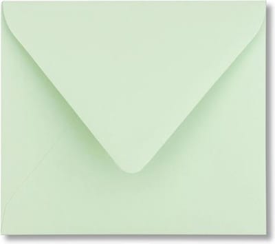 Envelop 12,5 x 14 Lentegroen, 100 stuks