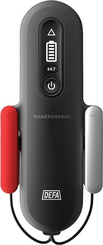 DEFA SmartCharge 6A 12V Lader - acculader & druppellader - voor 10-150Ah accu's