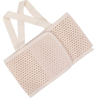 Ademende Borstbinder Riem voor Kinderen Gebroken Rib Brace Ribsteun Wrap voor Ribbescherming XL XL white