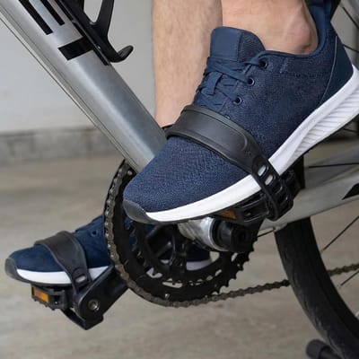 Thijox - 2 Paar Universele Verstelbare Pedaalriemen voor Hometrainer, Stationaire Fietsen, Gym en Fietsen - Voetlussen van Duurzaam Materiaal, Geschik