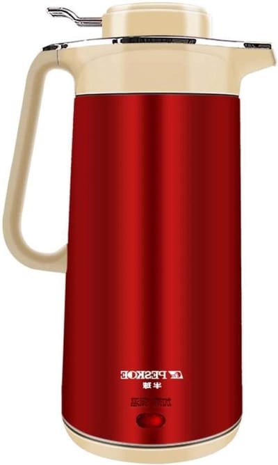 Elektrisch Waterkoker - Kookpan RVS - Snel Water Koken - Automatische Uitschakeling - 2 Liter - Rood