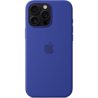 Apple Silicone Backcover MagSafe voor de Apple iPhone 16 Pro Max - Ultramarine