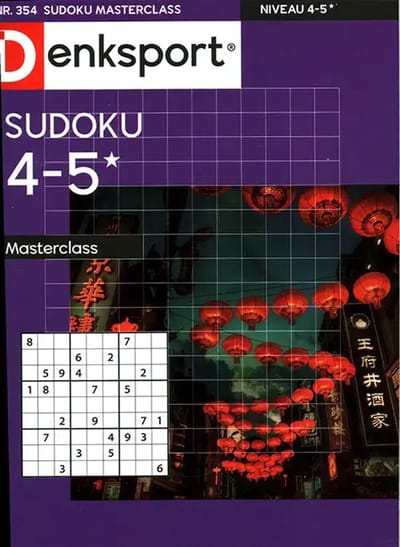 Denksport Sudoku Masterclass - 354 2026