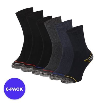 Wandelsokken Unisex - Multi Color - 6-Pack - Voordeelpakket - 39/42 / Multi Color