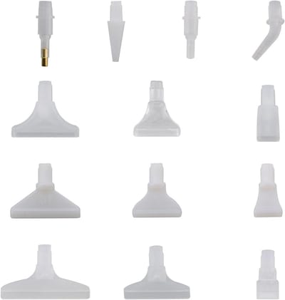 Borduurwerk Punt Boor Pen Hoofden - Diamant Schilderen Accessoires - DIY Knutselen - 13 Verschillende Soorten - 65 Stuks