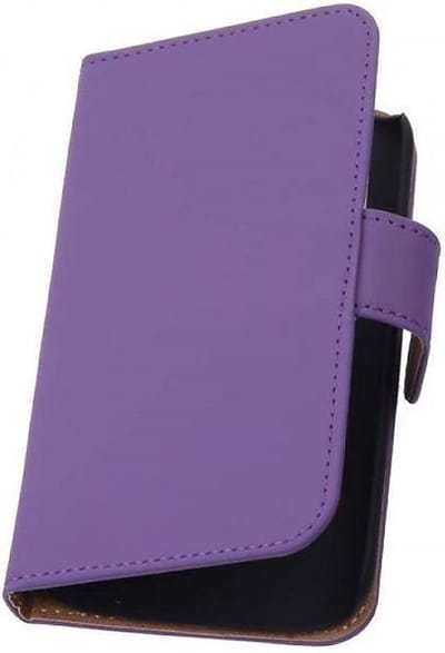 Bookstyle Wallet Case Hoesjes Geschikt voor Sony Xperia Z1 L39H Paars