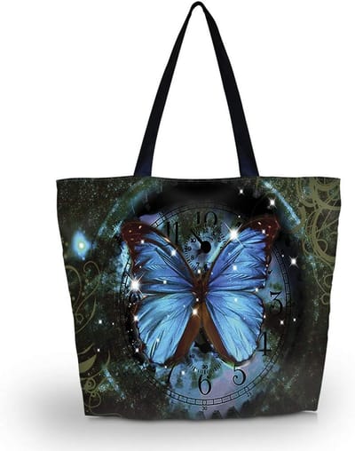 Waterdichte Opvouwbare Draagtas voor Strand, Reizen en Winkelen - Grote Weekender Tas voor Dames