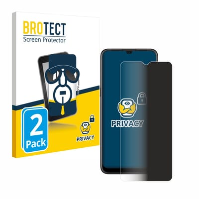 BROTECT - privacy screenprotector voor Nokia G21 - Folie Beschermfolie Blauwlichtfilter 2 Stuks