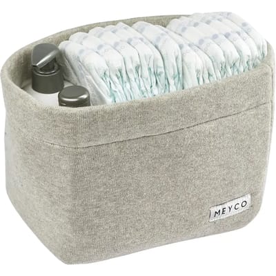 Meyco Baby Knit Basic commodemandje - sand melange - small