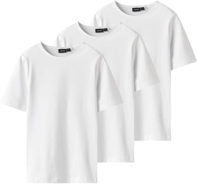Name it T-shirt 3-pack biologisch katoen