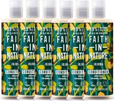 FAITH IN NATURE - Conditioner Jojoba - 6 Pak - Voordeelverpakking
