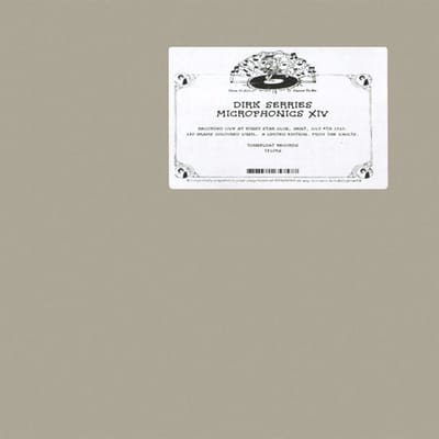 Dirk Serries - Microphonics XIV (Gent) (LP) (Coloured Vinyl)
