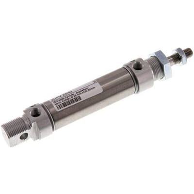 ISO 6432 Ronde Dubbelwerkende Cilinder 25-50mm - Magnetisch - Demping