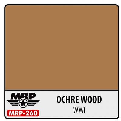 Mr. Paint MRP-260 - Ochre Wood – 30 ml verf voor Airbrush & Detailwerk