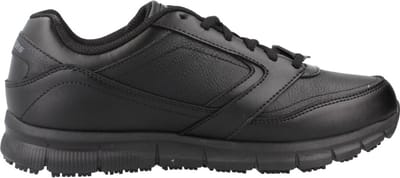Skechers Work Relaxed Fit Nampa - WYOLA Werkschoenen Sneakers Dames 77235EC BLK Zwart