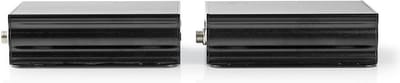 Nedis HDMI-Extender - Over Cat6 - tot 50 m - 4K@30Hz - 10.2 Gbps - IR Return-functie - Metaal - Antraciet