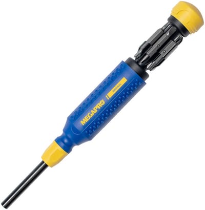Megapro 15-in-1 Multibit Schroevendraaierset – Professionele Schroevendraaier met Internationale Bitset – Voor Montage, Installatie en Reparatie