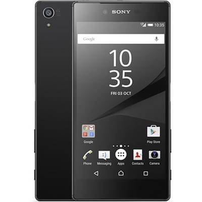 Gerenoveerde Sony Originele Sony Xperia Z5 Premium E6833 Dual SIM / E6853 Single SIM 3GB + 32GB Mobiele telefoon E6833 No charger zwart