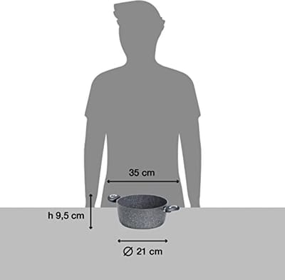Braadpan met Antiaanbaklaag voor Inductie - Diameter 20 cm