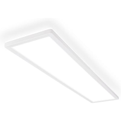 BRILONER Tava A - EEK A LED Plafonniere - plafondlamp met achtergrondverlichting - met indirect licht - 4.000 K - 4.800 Lm - 21W - 98cm - wit