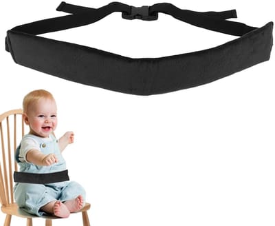 Dailygoody - Stoelriemen - Veiligheidsgordel - Zacht en comfortabel - Zwart - Kinderstoelband - Houd uw veiligheid - Geschikt voor kinderen - Zwart