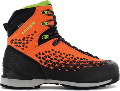 LOWA Alpine SL GTX - GORE-TEX - Heren Alpine Laarzen Bergschoenen Wandelschoenen Oranje-Zwart 210082-0353 - Maat EU 44 UK 9.5