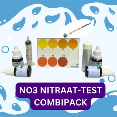 AquaCheck NO3 Druppeltest Nitraat - Makkelijk & nauwkeurig testen - Nitraat in aquarium